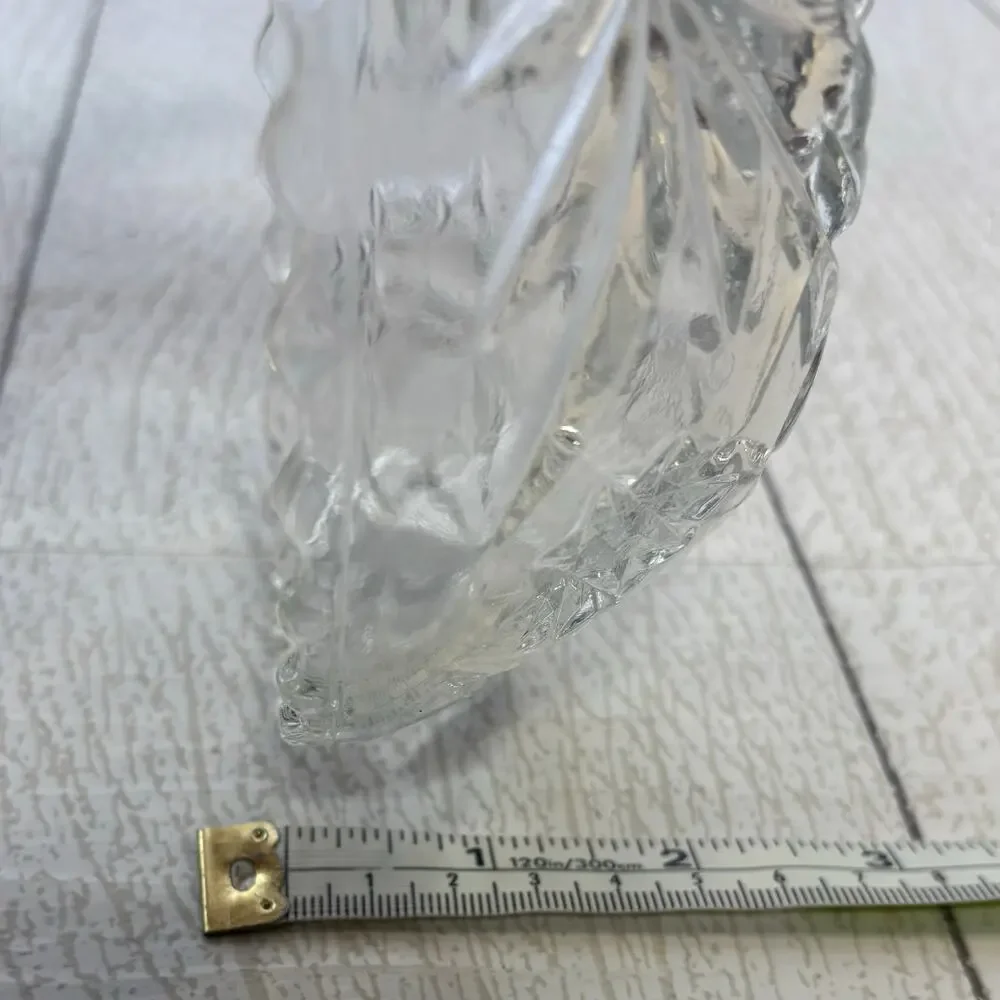 Vintage Anchor Hocking Starburst Glass Serving Bowl